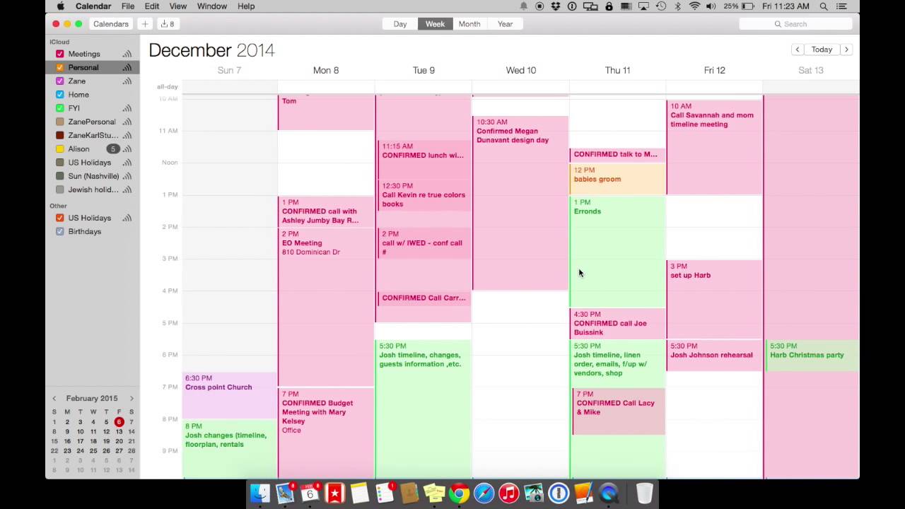 best calendar program for mac